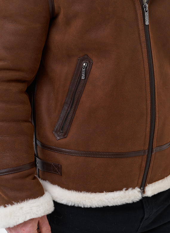 Мужская дубленка