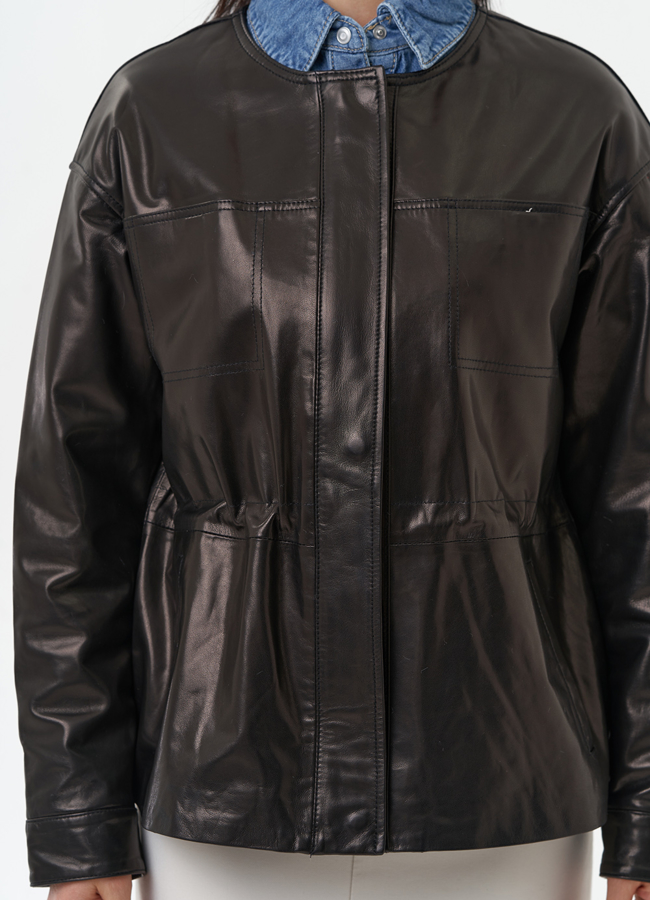 Куртка женская из натуральной кожи модель № 30095 универмаг малина