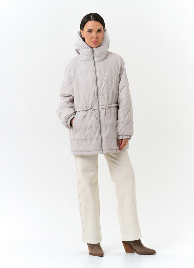 Женская демисезонная парка модель № 32720 универмаг малина