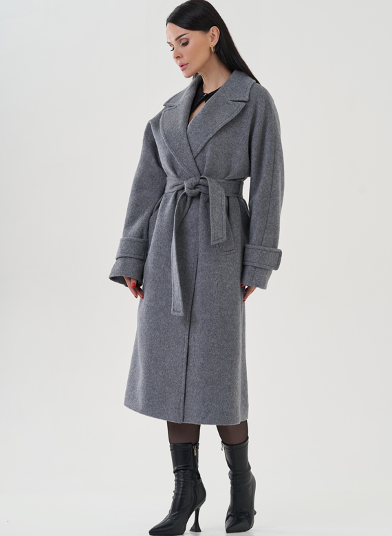 Пальто женское с английским воротником