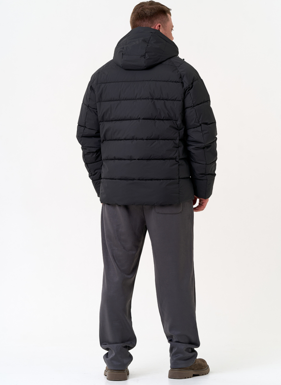 Мужской пуховик с капюшоном