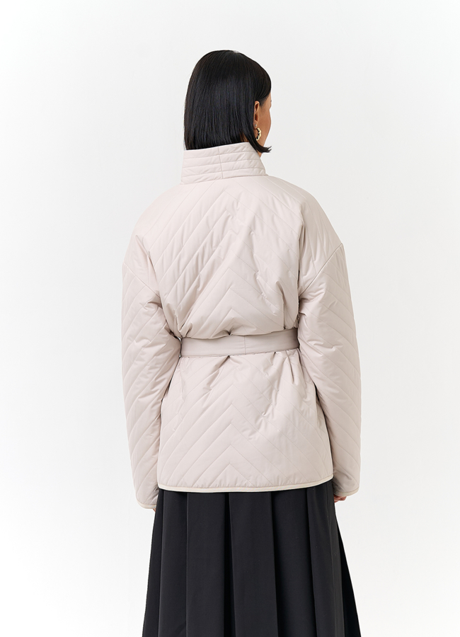 фото Женская куртка кимоно с поясом модель № 32802